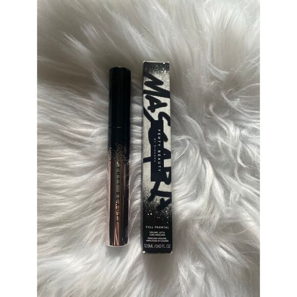 Fenty Beauty Full Frontal Volume Lift Curl Black Mascara‎ Full Size 12.5ml - Picture 1 of 3